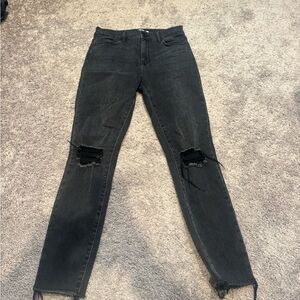 PacSun Black Ripped Skinny Jeans